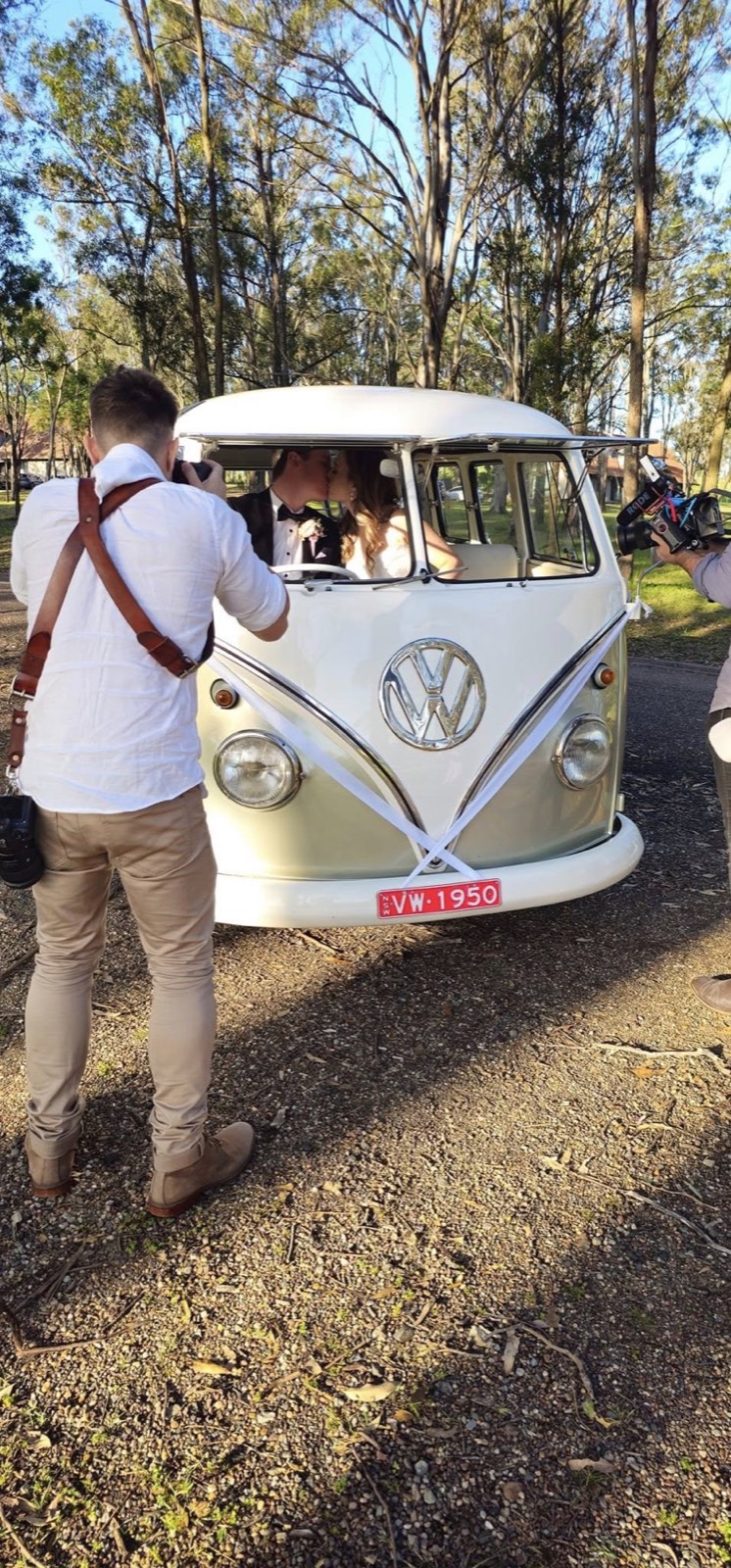 Classic split-screen VW Kombi